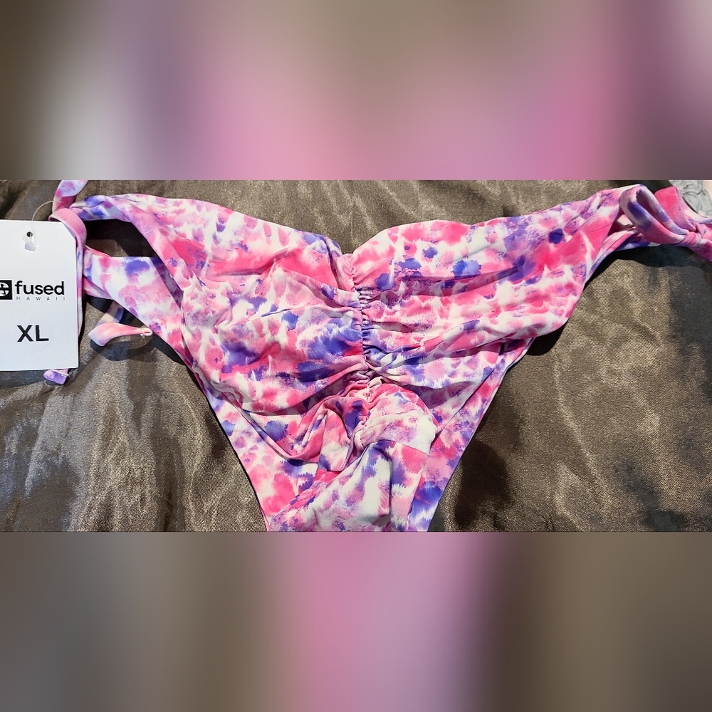 Fused Hawaii Aloha Bikini Bottom Cotton Candy XL